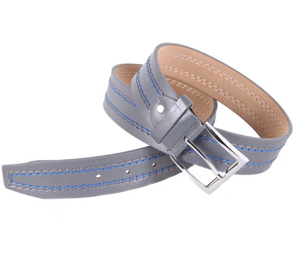 

Оригинальный ремень под джинсы эко кожа D-Belts S0949 серый (115 см х 4.5 см)