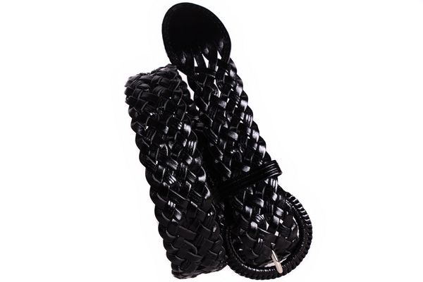 

Плетеный пояс под джинсы D-Belts S0725 черный (105 см х 4 см)