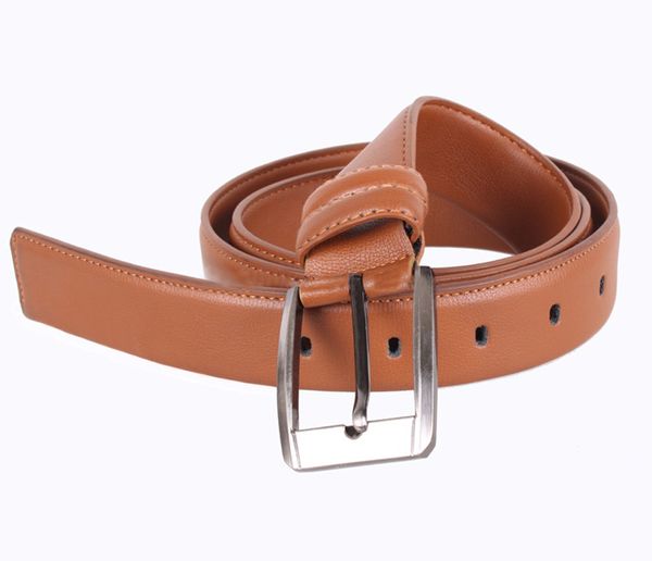 

Стильный ремень эко кожа D-Belts S0593 рыжий (120 см х 3.5 см)