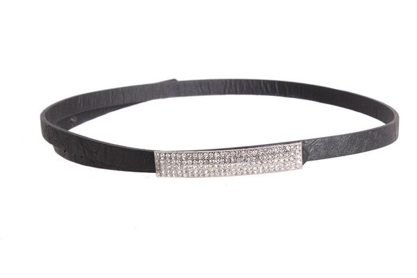 

Женский узкий ремень D-Belts S0532 черный (100 см х 2 см)
