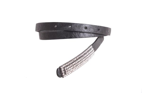 

Женский узкий ремень D-Belts S0507 черный (100 см х 2 см)