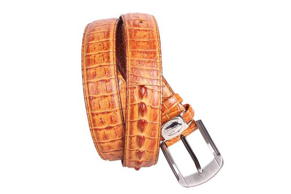 

Мужской ремень под джинсы D-Belts S0210 коричневый (125 см х 4 см)