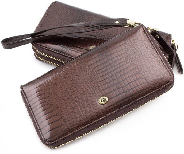 

Женский кошелек кожаный ST Leather 98238 Коричневый