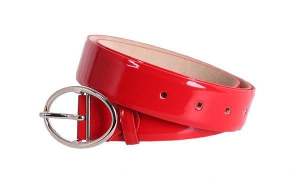 

Женский кожаный ремень красного цвета D-Belts S0713 красный (120 см х 4 см)