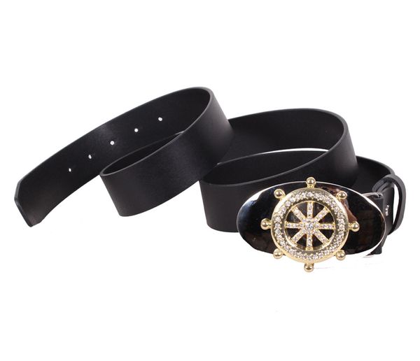 

Женский кожаный ремень D-Belts S1319 черный (120 см х 4 см)