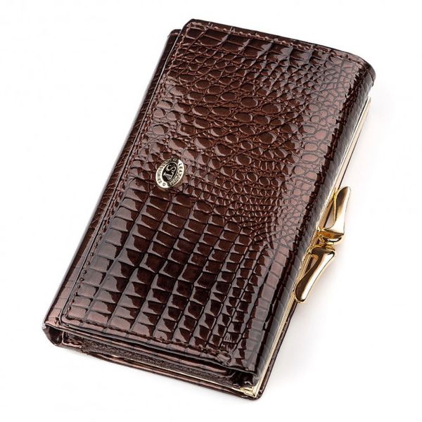 

Кошелек женский из кожи ST Leather 98214 Коричневый