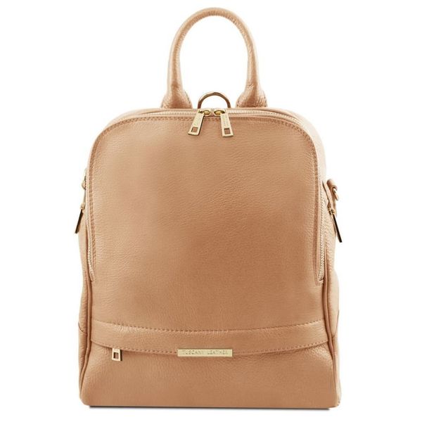 

Женский кожаный рюкзак Tuscany Leather TL141376 Шампань TL Bag