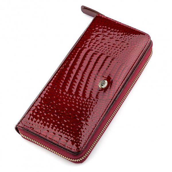 

Кошелек женский из натуральной кожи ST Leather 98267 Бордовый