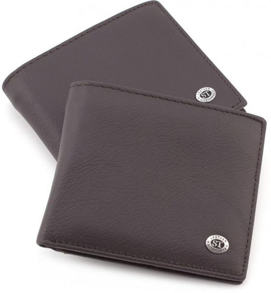 

Мужской кожаный кошелек ST Leather 98395 Коричневый