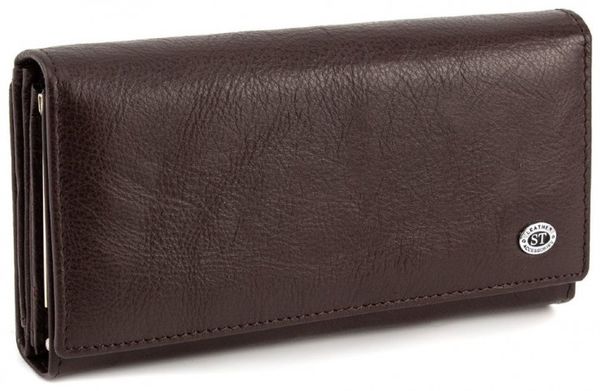 

Женский кошелек киз кожи ST Leather 98429 Коричневый
