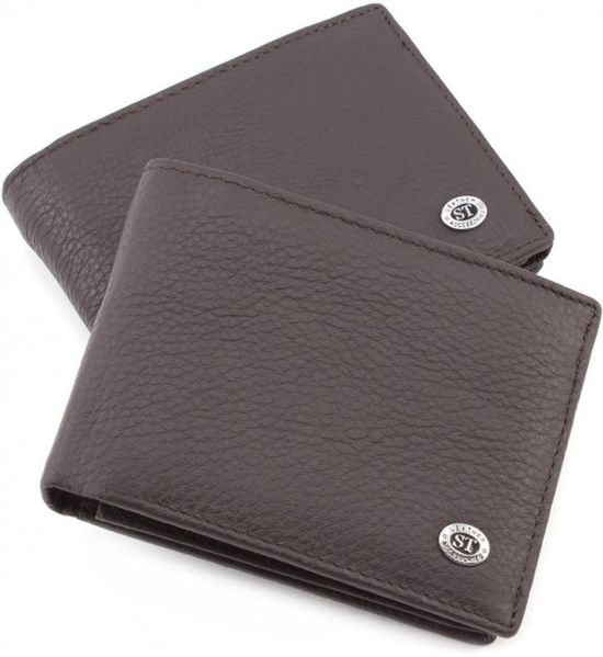 

Мужской кожаный кошелек ST Leather 98314 Коричневый