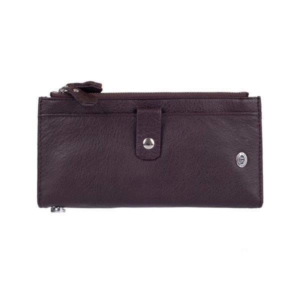 

Кошелек кожаный на заклепках ST Leather 98497 Коричневый