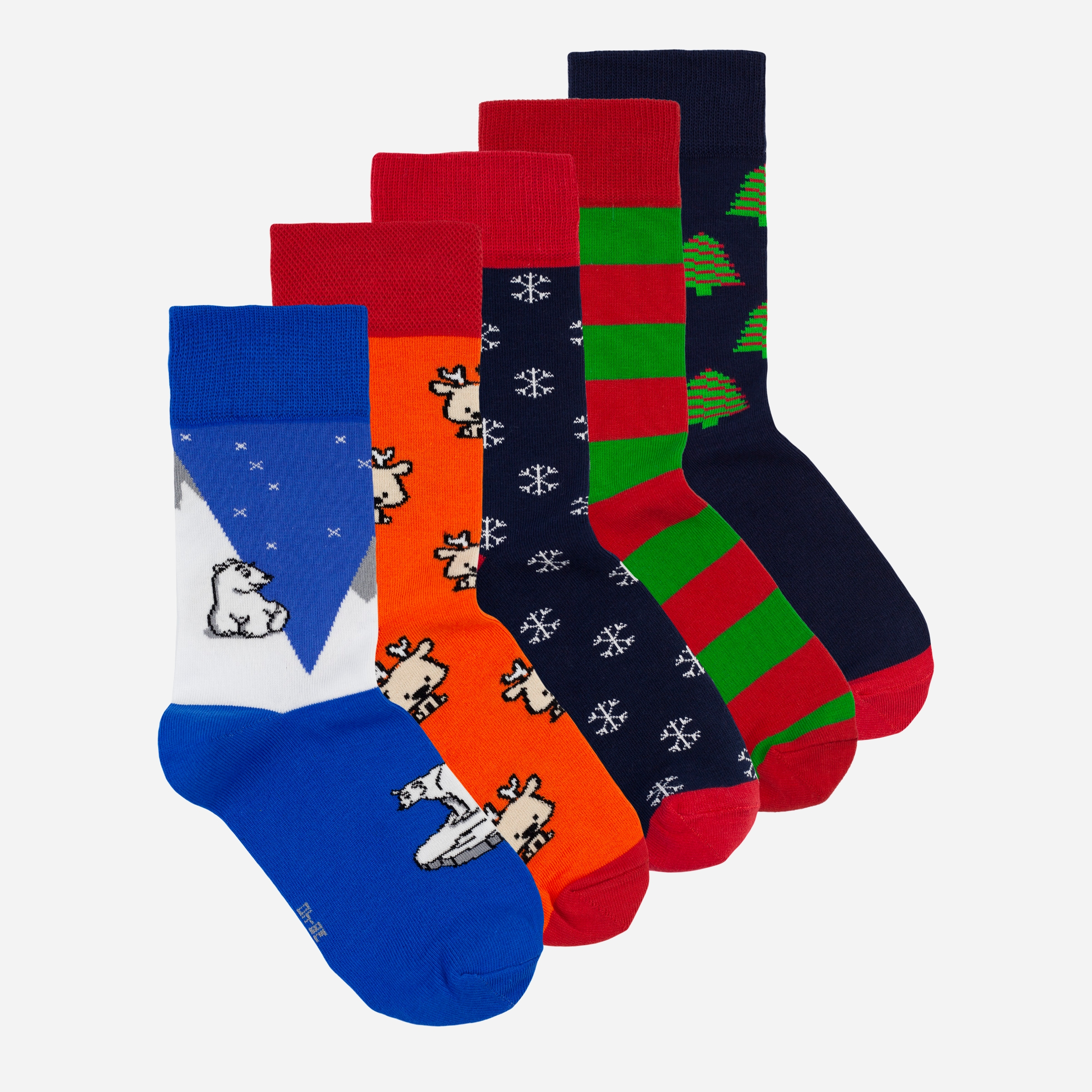 

Набор носков The Pair of Socks 5P-111-NY/V1 35-37 5 пар Разноцветный