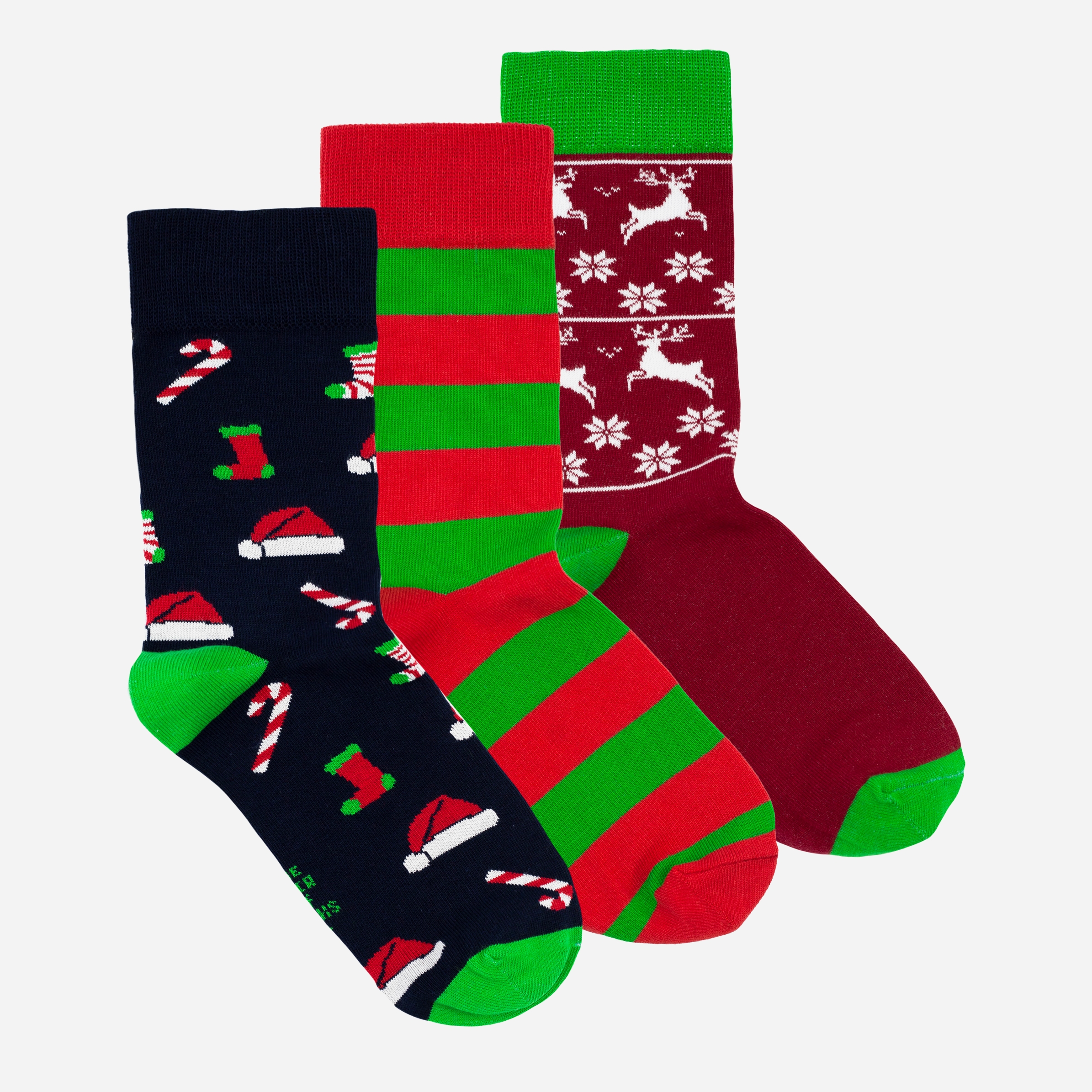 

Набор носков The Pair of Socks 3P-111-NY/V2 38-40 3 пары Разноцветный