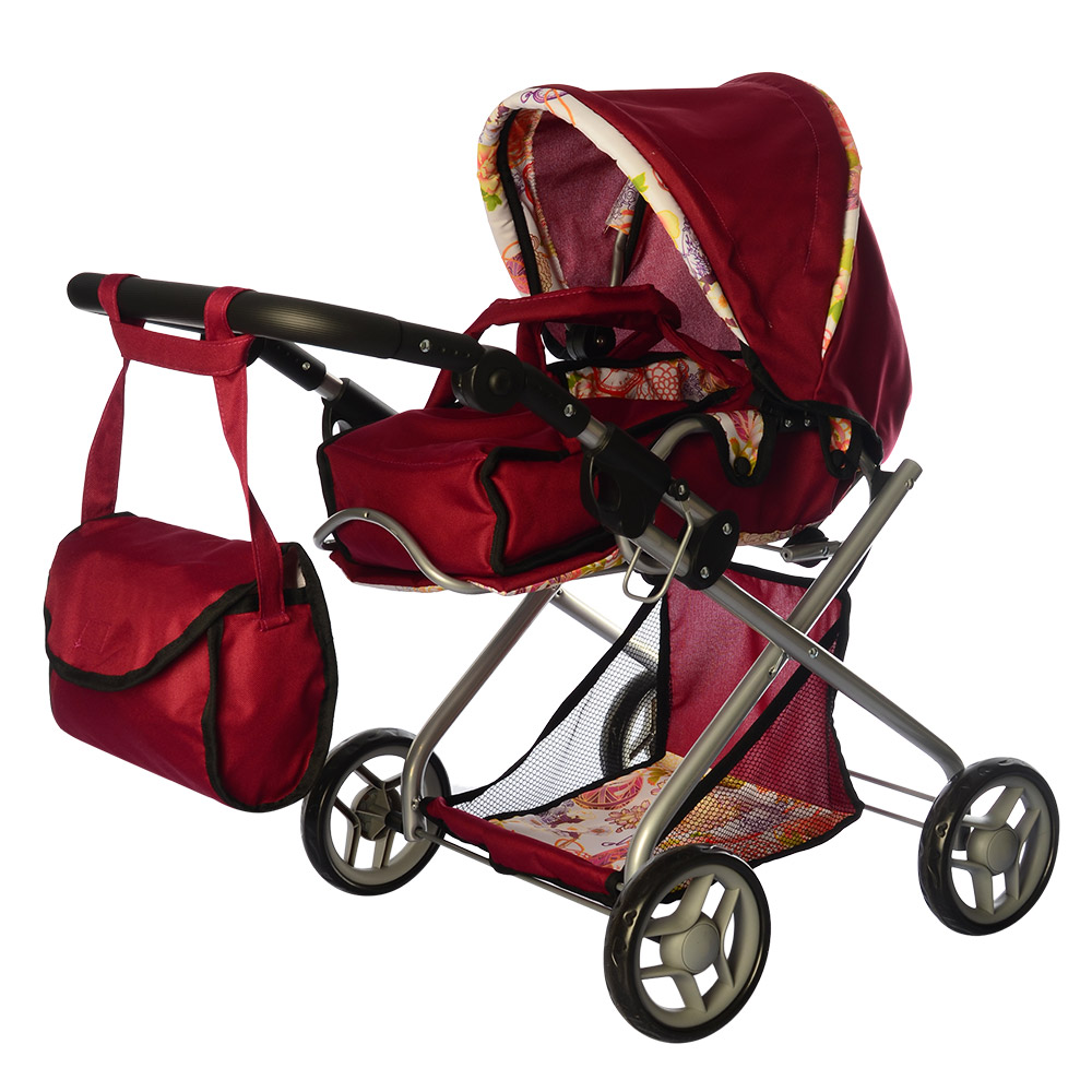 

Коляска для кукол Melogo 9379/029 (burgundy)