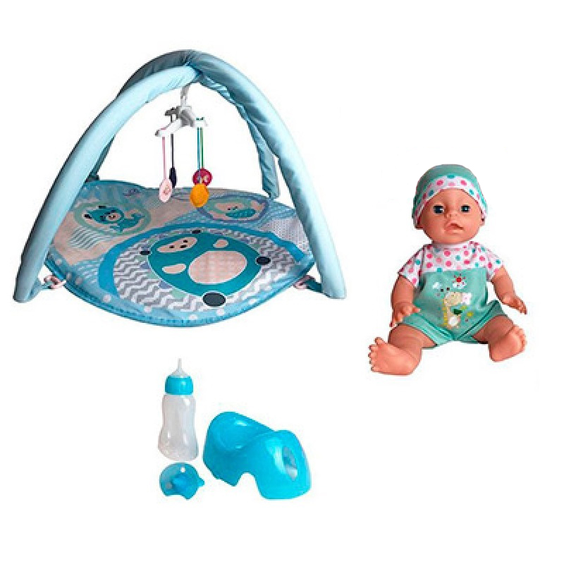 

Пупс с аксессуарами Bambi YL1736A (blue)