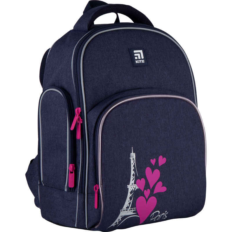 

Рюкзак школьный Kite мод 706 Love in Paris K21-706S-3 (LED)
