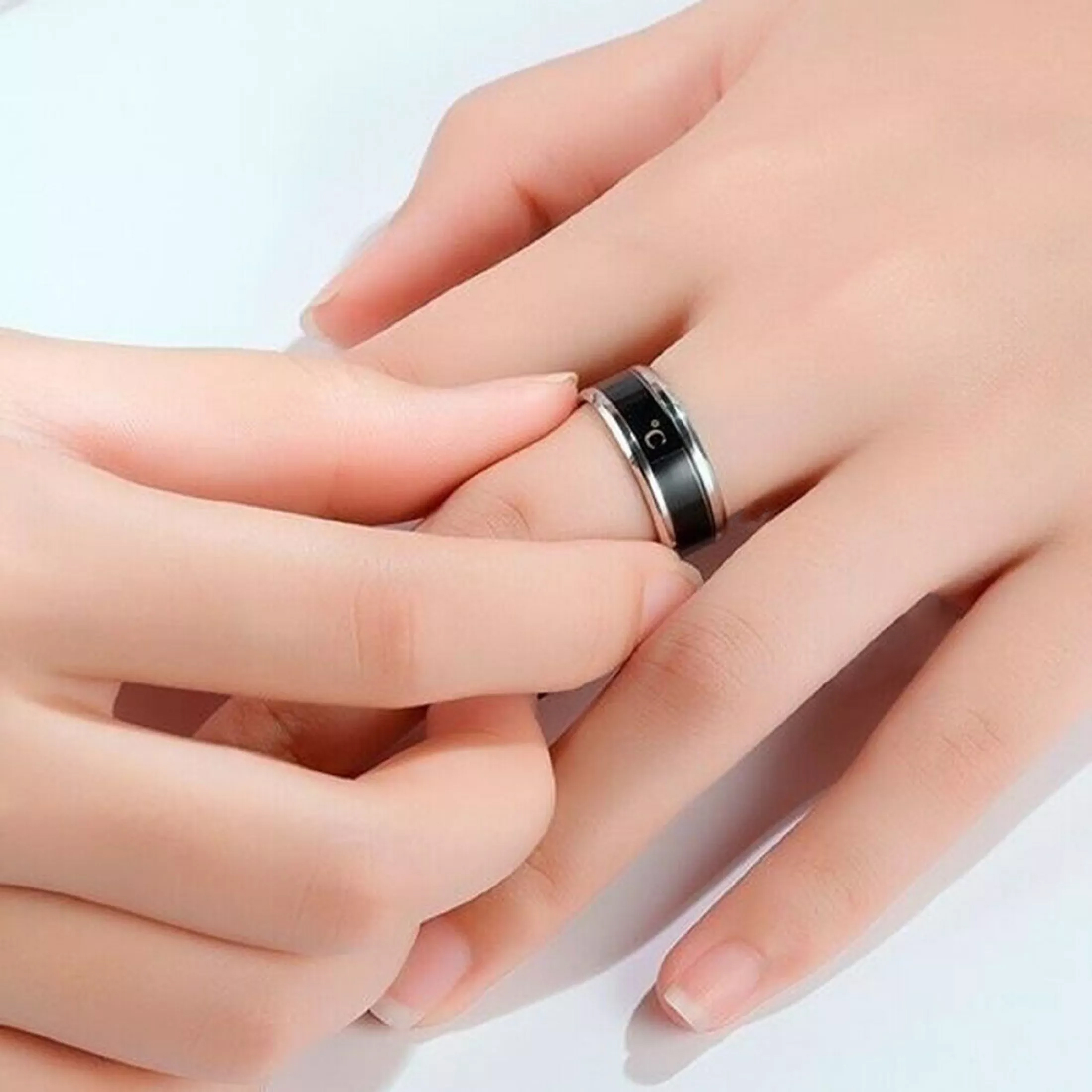 

Кольцо Термометр размер 20 M+ Termo Ring TR1 Silver