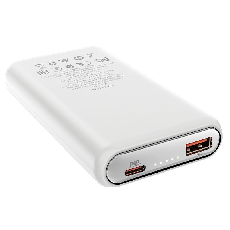 

Павербанк Hoco 20W Quick Charge 10000mAh Power Delivery для iPad/iPhone/Xiaomi/ Samsung/Huawei