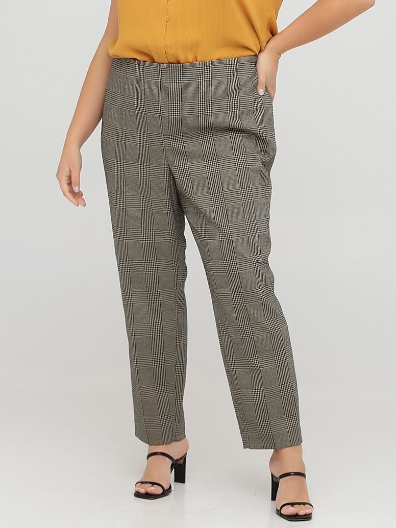 

Брюки H&M 0-1733_черн.беж. XXL Бежевые