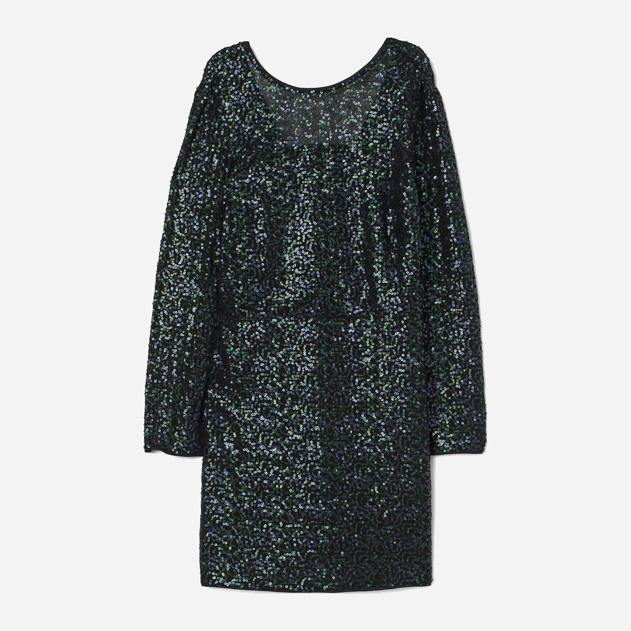 

Платье H&M 0827349_зел.пает  Черное, Платье H&M 0827349_зел.пает 48 Черное