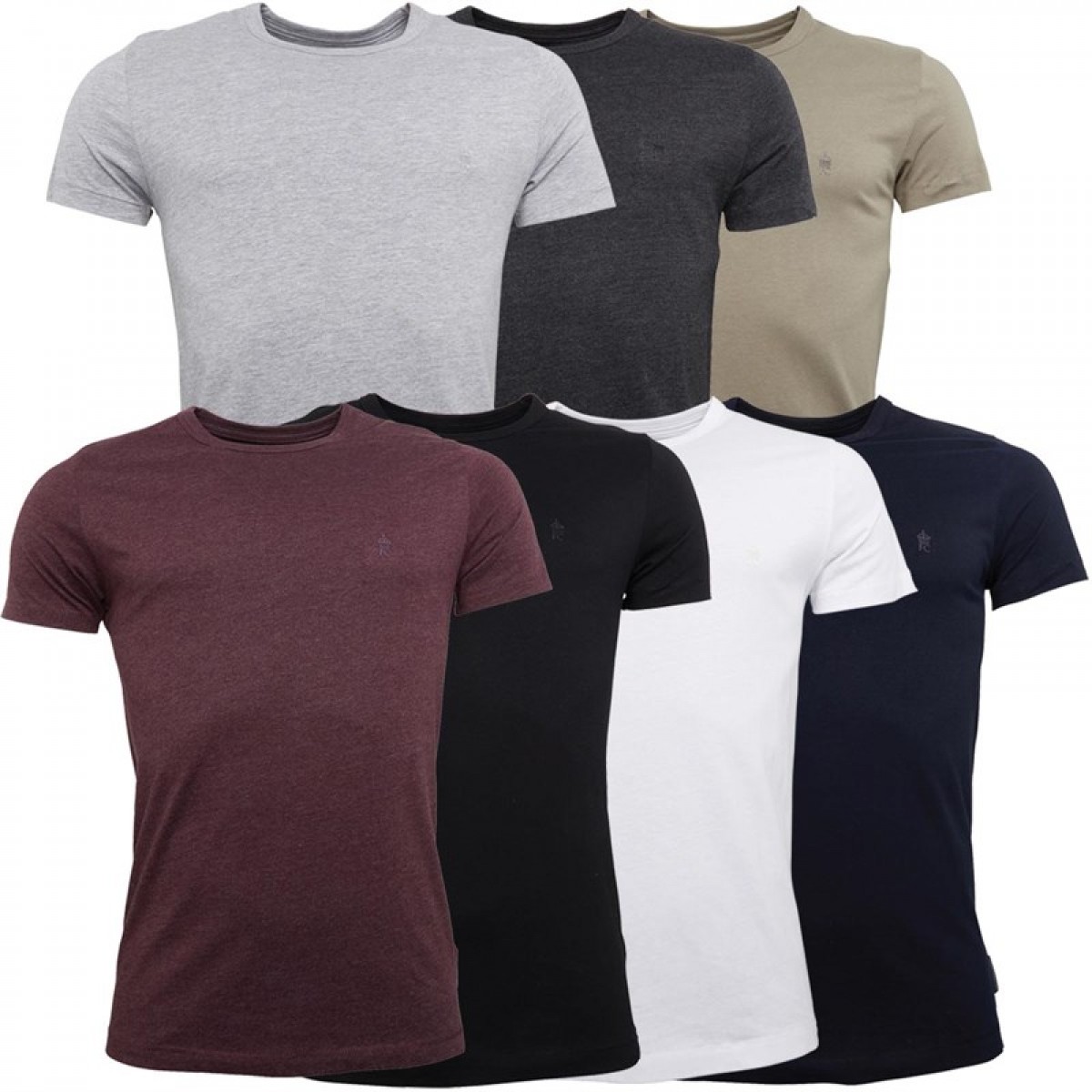 

Футболка French Connection Seven Pack s Black/White/Marine/Light Grey Marl/Charcoal Melange/Chateux Melange/Light Khaki Multi,  (48, Футболка French Connection Seven Pack s Black/White/Marine/Light Grey Marl/Charcoal Melange/Chateux Melange/Light Khaki Mu