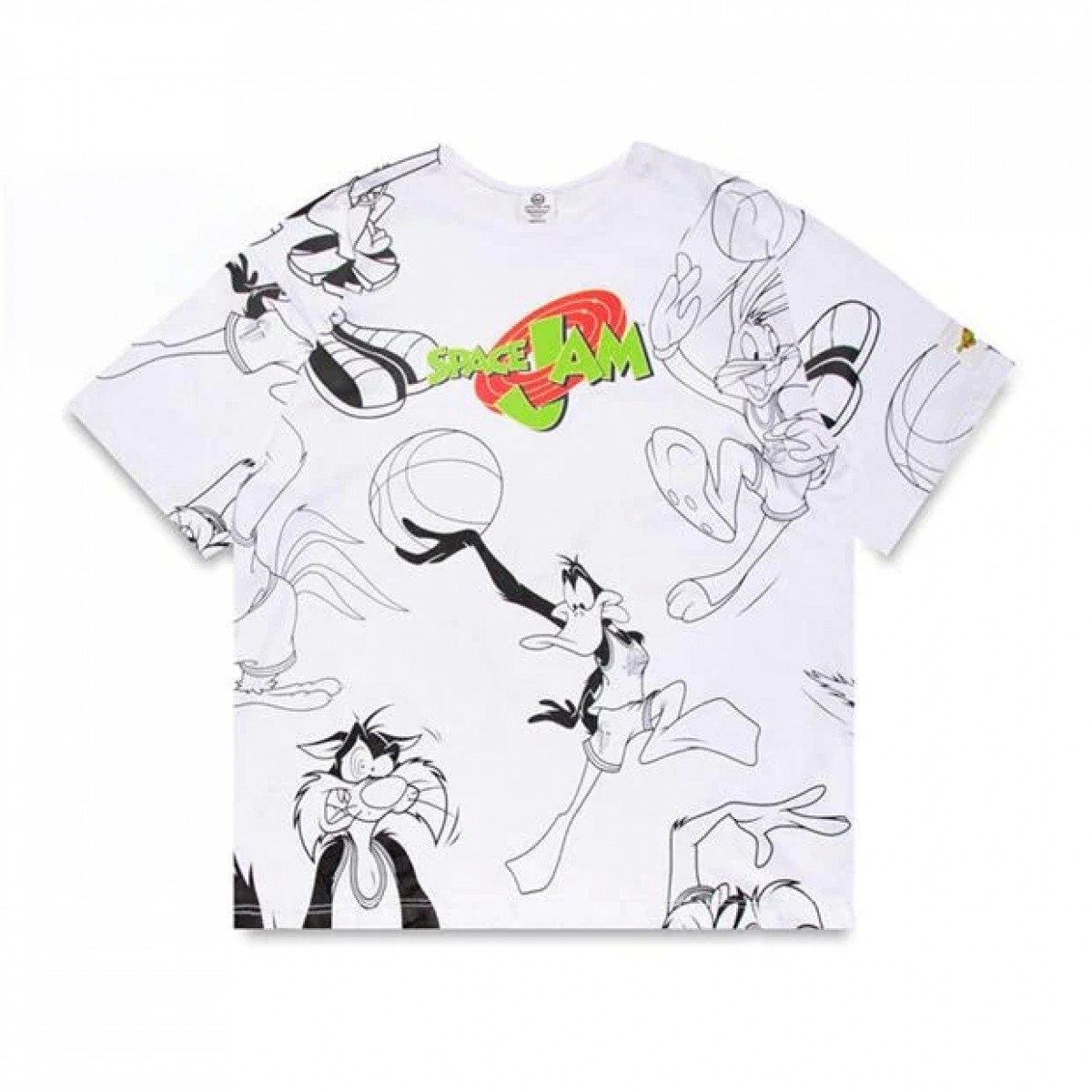 

Футболка Hype x Space Jam Retro Character Print Logo Adults Oversized T-Shirt White,  (44, Футболка Hype x Space Jam Retro Character Print Logo Adults Oversized T-Shirt White, S (44)