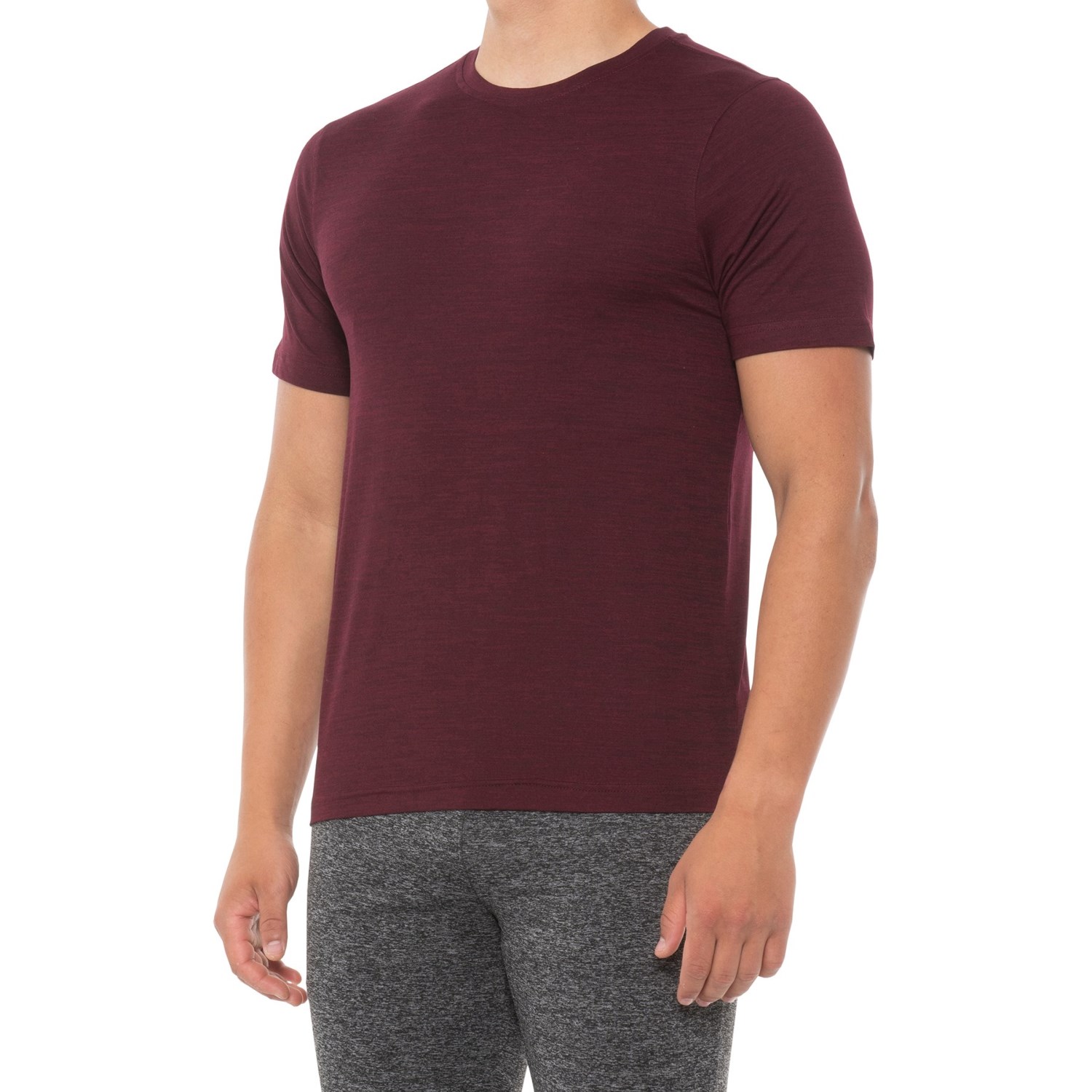 

Футболка Leg3nd Ultra-Luxe Space-Dye T-Shirt - Maroon, M (46)