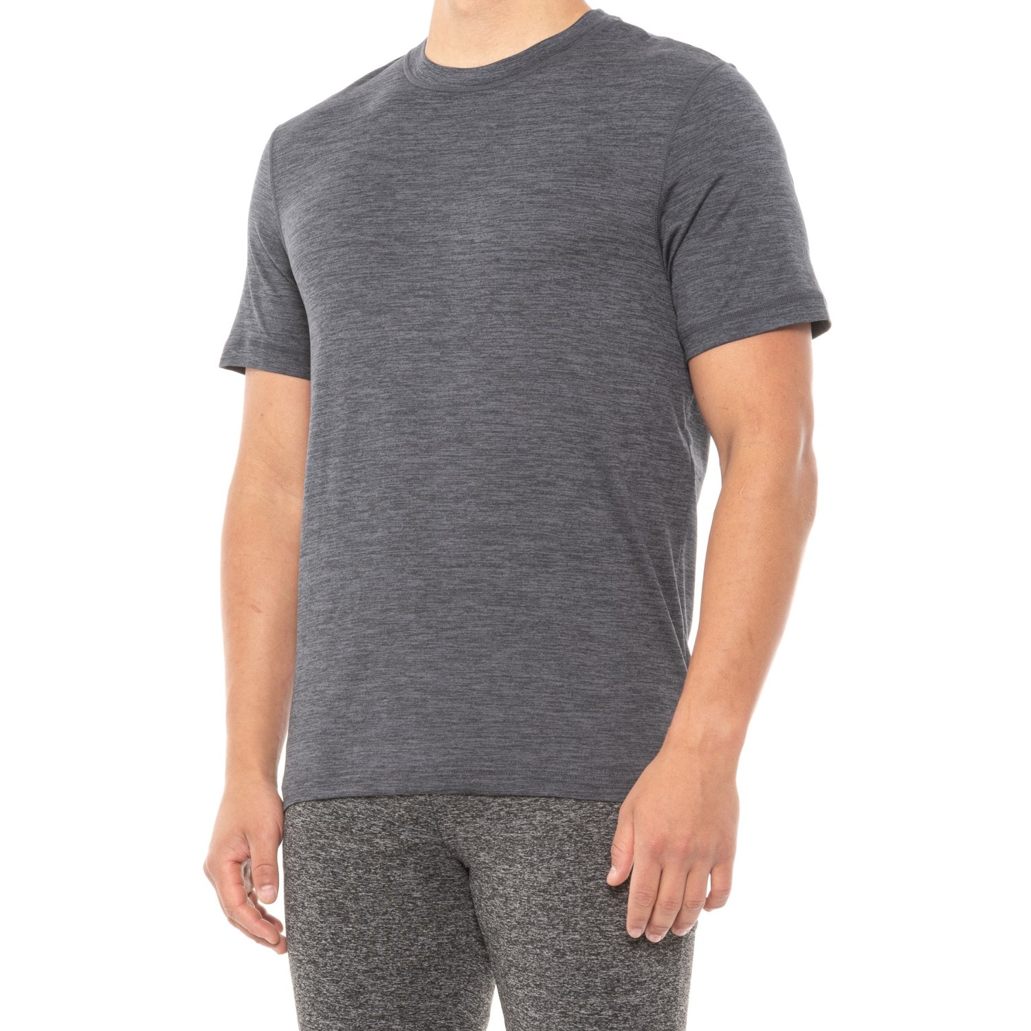 

Футболка Gaiam Everyday Basic Crew T-Shirt - Ebony Heather, S (44)