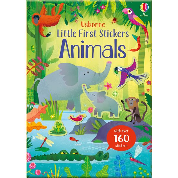 

Usborne Little First Stickers Animals. Kristie Pickersgill. ISBN:9781474968249