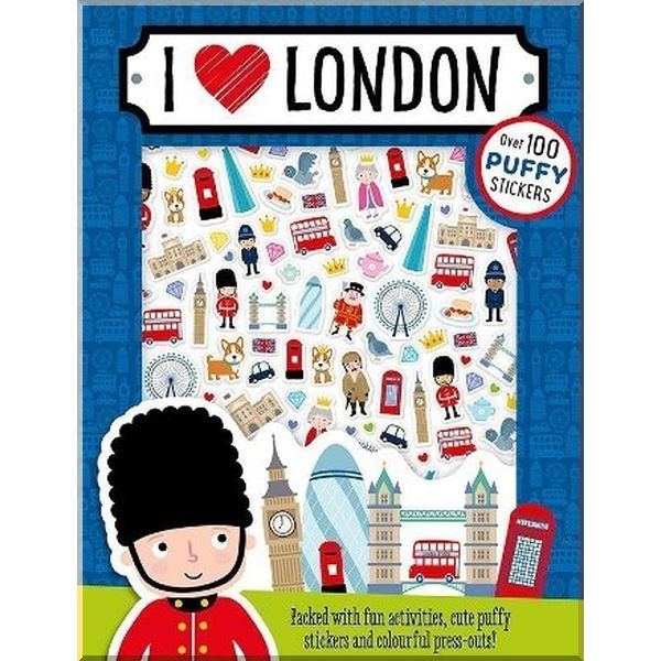 

Make Believe Ideas Puffy Stickers: I Love London. Charly Lane. ISBN:9781786920539