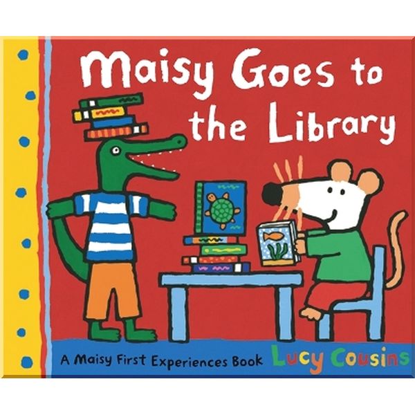 

Walker Books Maisy Goes to the Library. Lucy Cousins. ISBN:9781406306965