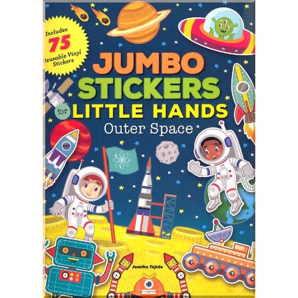 

MoonDance Press Jumbo Stickers for Little Hands: Outer Space. Jomike Tejido. ISBN:9781633225473