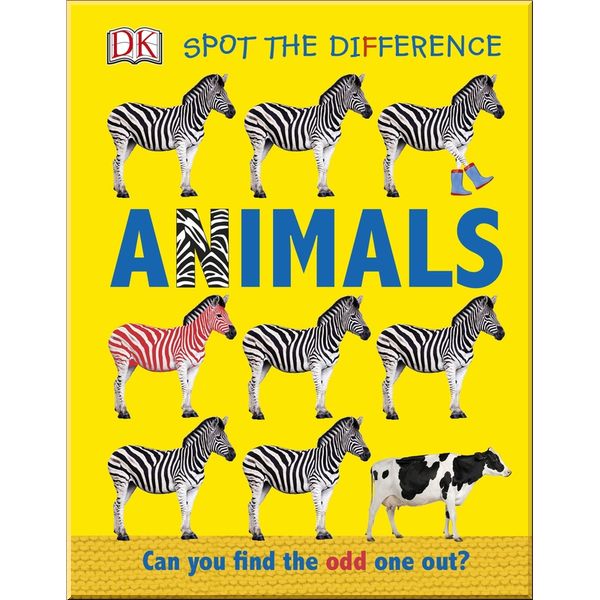 

DK Spot the Difference Animals. Dorling Kindersley. ISBN:9780241268049