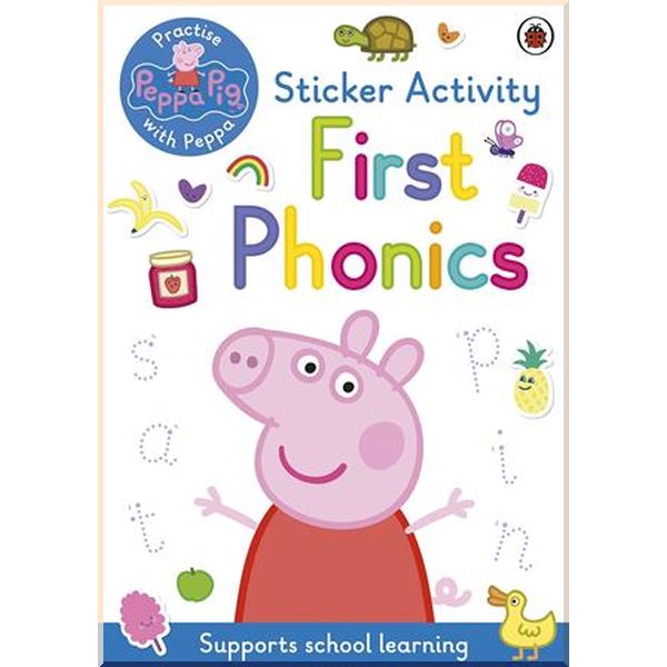 

Ladybird Peppa Pig: First Phonics Sticker Activity Book. Ladybird. ISBN:9780241488430