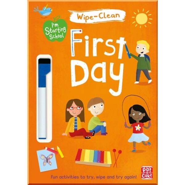 

Pat-a-cake I'm Starting School: Wipe-Clean First Day. Becky Down. ISBN:9781526380142