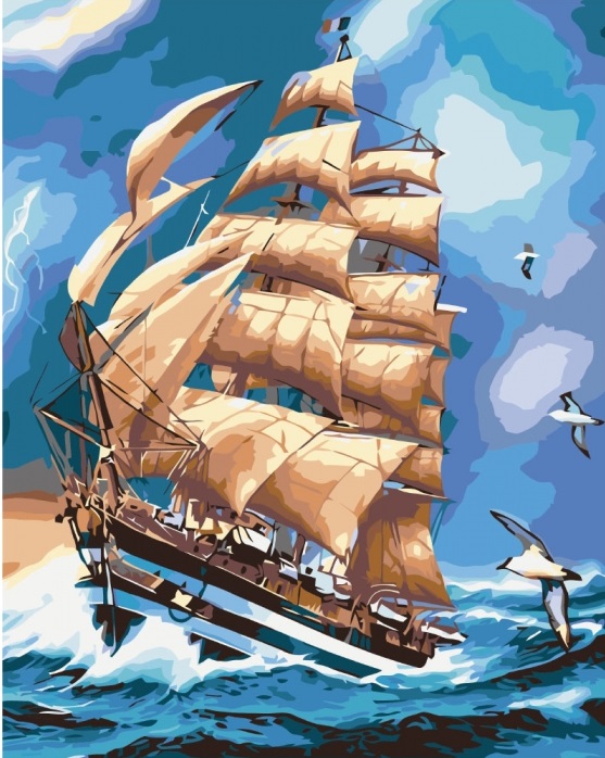

Во время грозы – Картина по номерам. Идейка 40x50