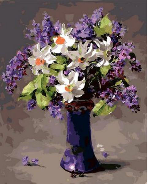 

Вечная Весна. Картина раскраска. Mariposa 40x50