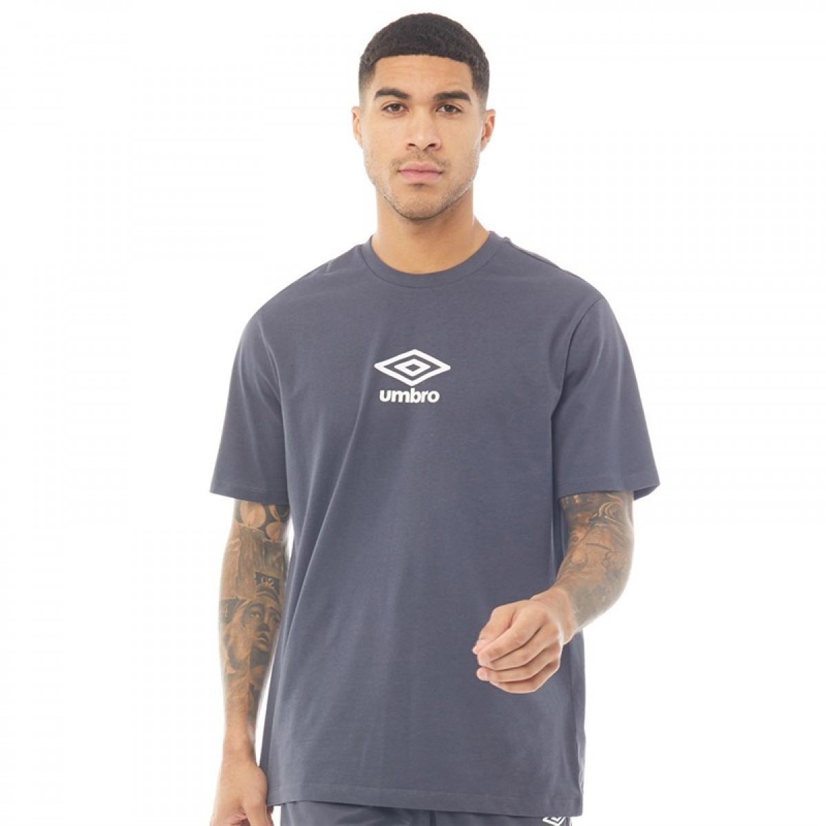 

Футболка Umbro Active Style Emblem Indian Ink/White Blue, XXL (52)