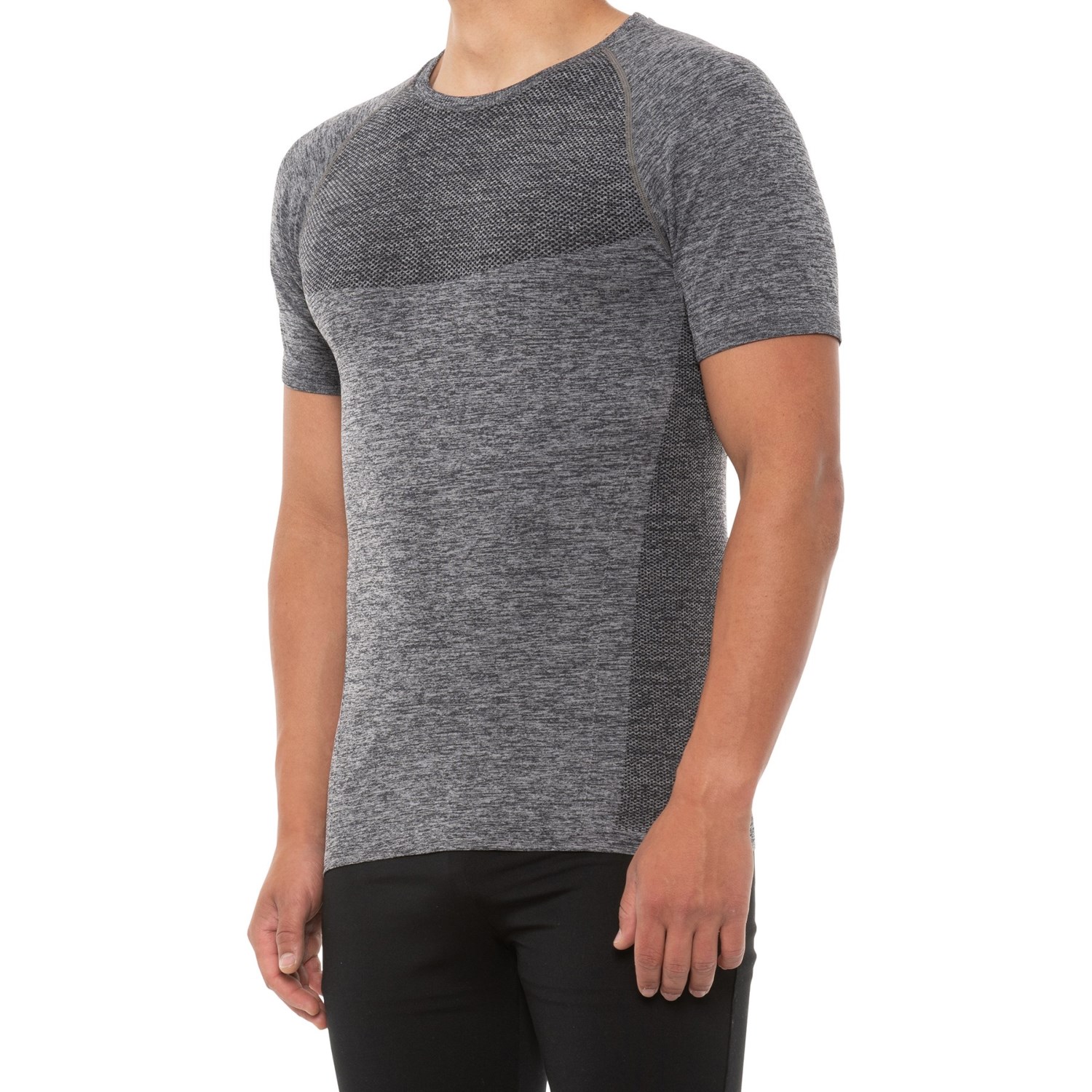 

Футболка Kyodan Seamless T-Shirt - Black Melange, S (44)