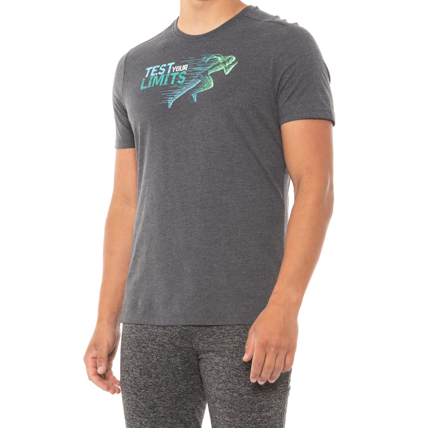 

Футболка Kyodan Test Your Limits T-Shirt - Charcoal, S (44)