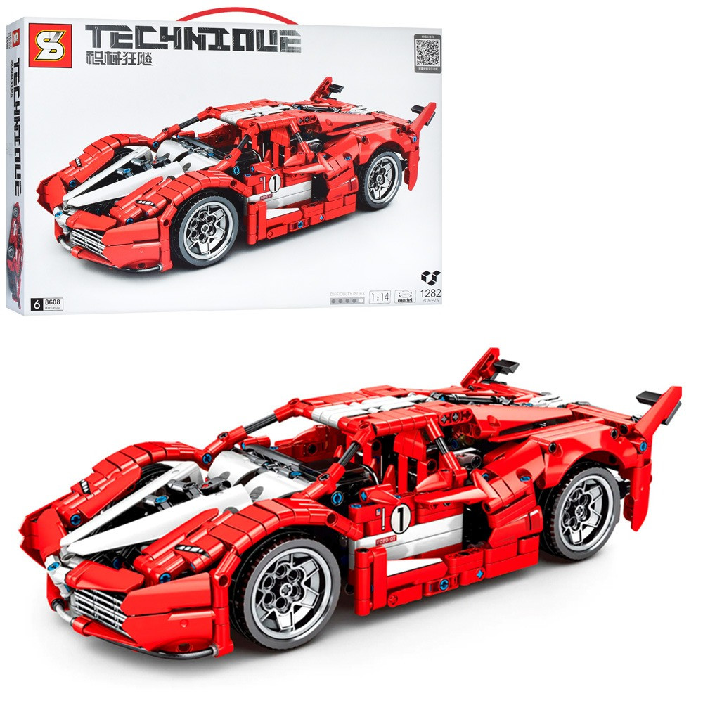 

Конструктор SENCO SY8608 ТЕХНИК - Ferrari FXX (1 282 дет.)