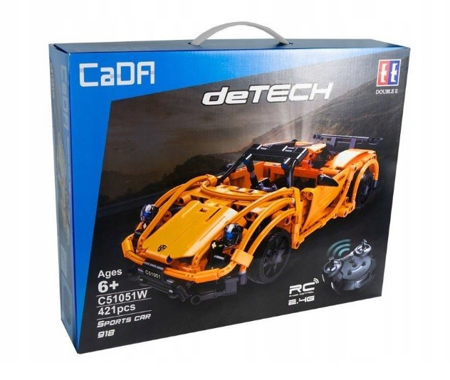 

Конструктор CaDA C51051W TECHNIC - Машина на р/у (421 дет.)