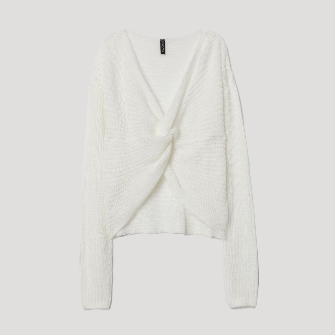 

Пуловер H&M 707518  Белый, Пуловер H&M 707518 S Белый