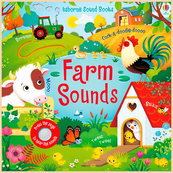 

Usborne Farm Sounds. Sam Taplin. ISBN:9781474921213