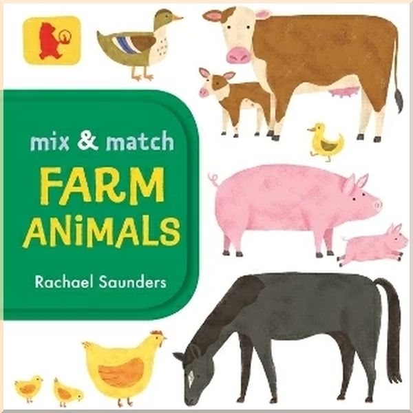 

Walker Books Mix and Match: Farm Animals. Rachael Saunders. ISBN:9781406381290