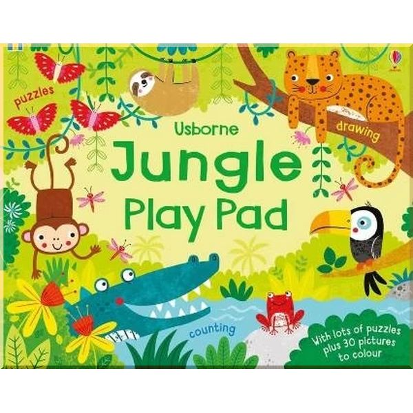 

Usborne Jungle Play Pad. Christine Sheldon Kirsteen Robson. ISBN:9781474952095