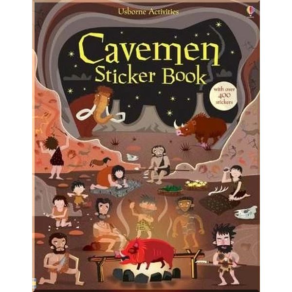 

Usborne Cavemen Sticker Book. Fiona Watt Paul Nicholls. ISBN:9781409539681