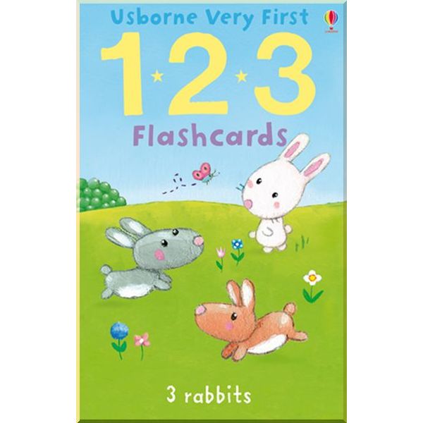 

Usborne Very First Flashcards: 123. Felicity Brooks Rosalinde Bonnet. ISBN:9781409535270