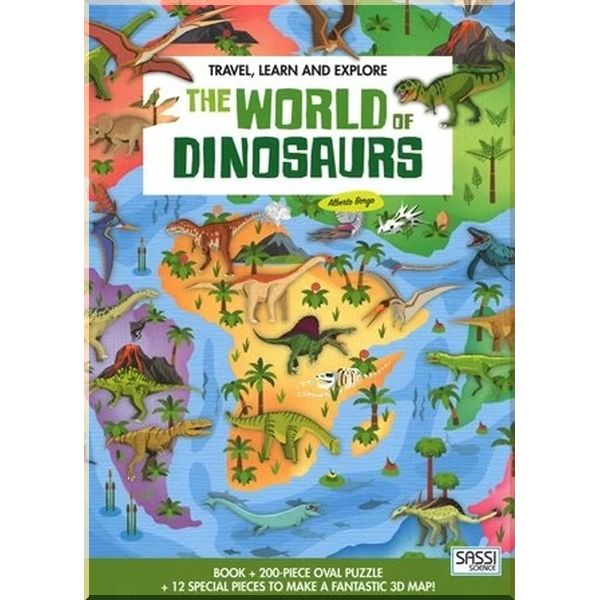 

Travel, Learn and Explore: The World of Dinosaurs Book and Puzzle. Alberto Borgo. ISBN:9788868605063